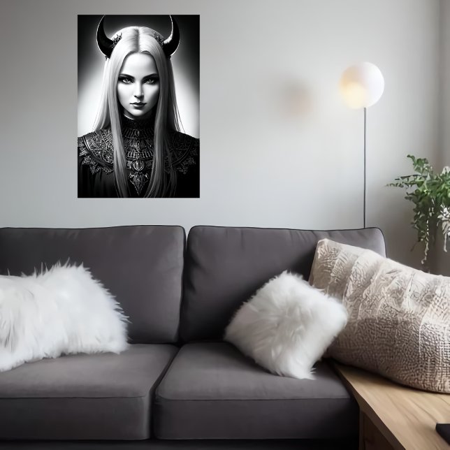 Demonio de mujeres Señor | Poster de arte de IA (Subido por el creador)