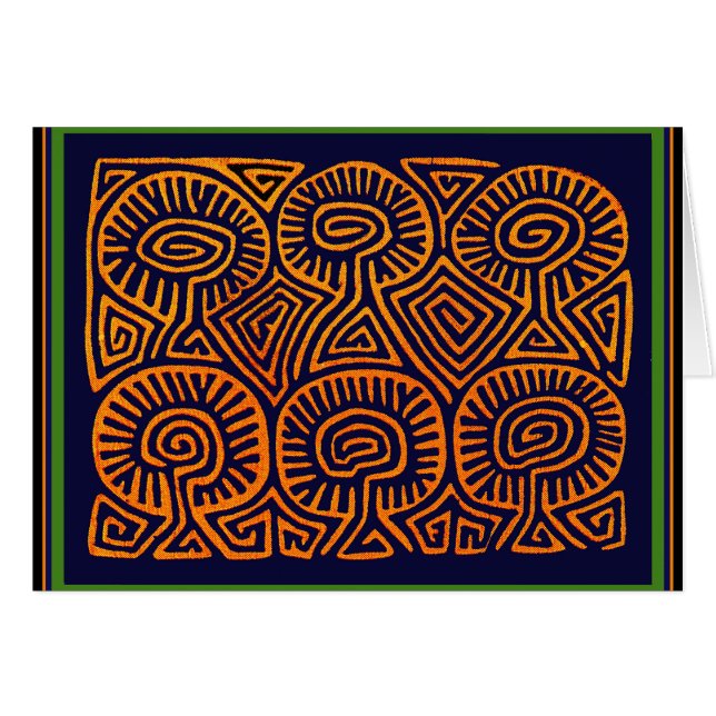 Demonios de hongos indios Cuna (Anverso (Horizontal))