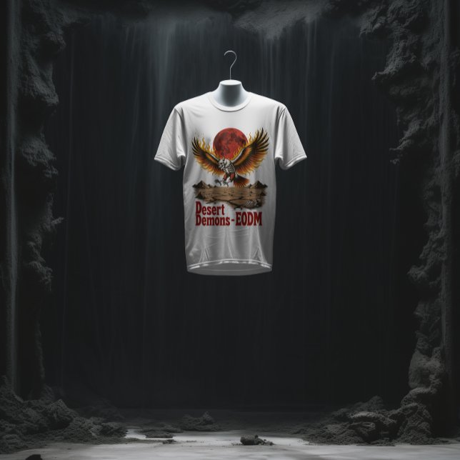 Demonos del desierto - Camiseta del águila esquelé (Subido por el creador)