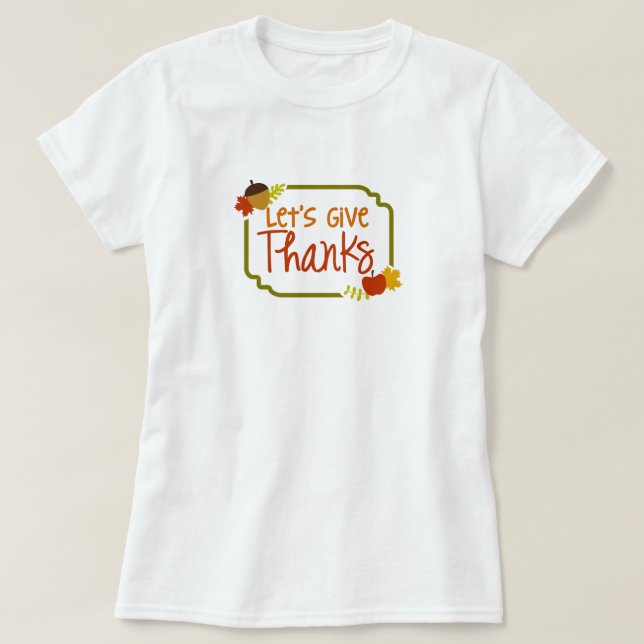 Demos la camiseta de las mujeres de las gracias (Diseño del anverso)