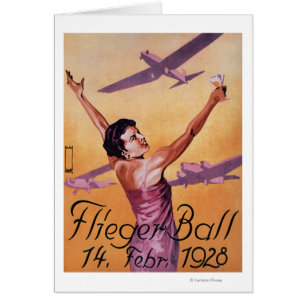 Demostración de la aviación en el poster del promo