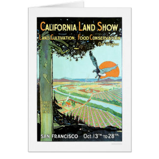 Demostración de la tierra de California en San