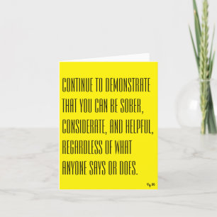 Demostración - Tarjeta de nota