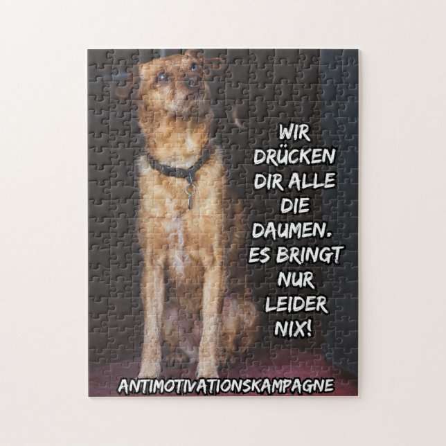 Demotivation Puzzle (Vertical)