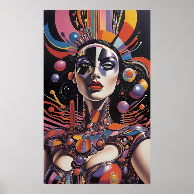 Demure AF - Arte Surrealista de Ken Gage (Frente)