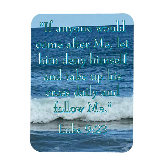 Denegarse un imán fotográfico flexible (Vertical)