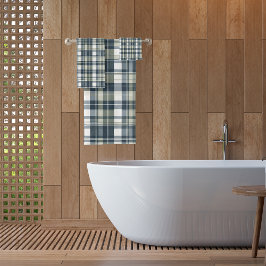 Denim Blue Sage Green White Plage