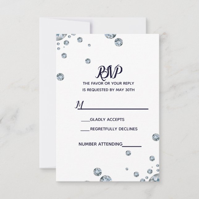 Denim & Diamonds Cuero Brillo Glamur Jean RSVP (Anverso)