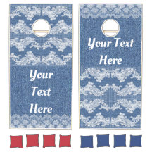 Denim Lace Southern Moda Charm