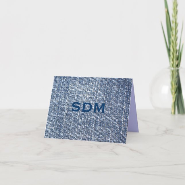 Denim Monograma (Anverso)