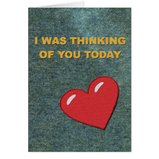 Denim y corazón (Frente)