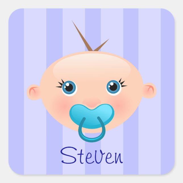 "¡Denle esto!" - Niño Pegatina (Anverso)