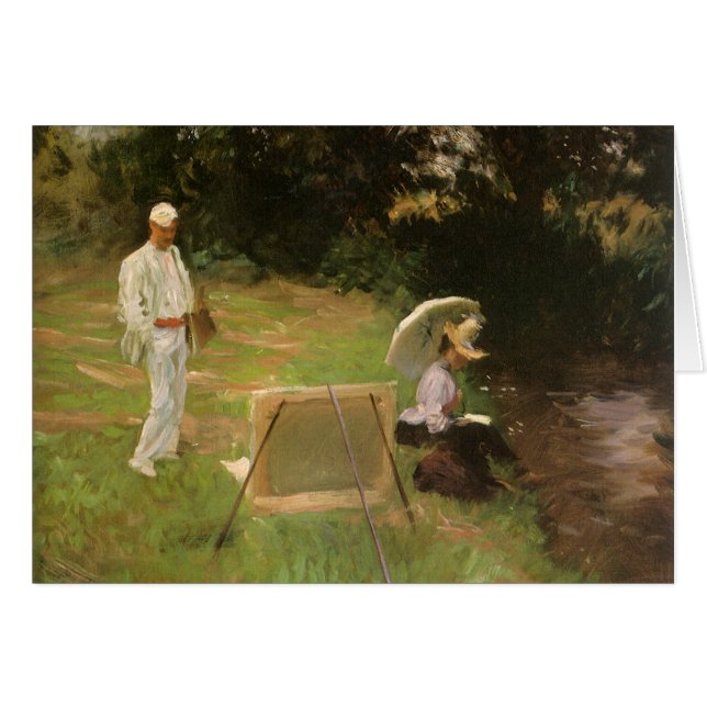 Dennis Miller Bunker pinta en calcot por Sargent (Anverso (Horizontal))