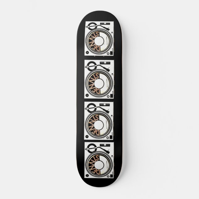 DENNIS TURNTABLE Patineta (Anverso)