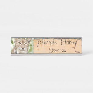 Denominación de las placas de gato lynx 1 . animal