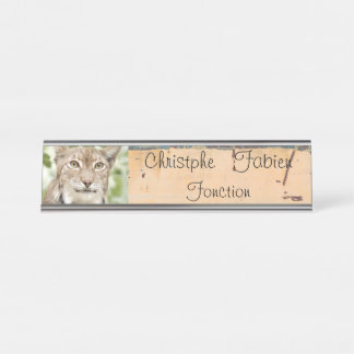 Denominación de las placas de gato lynx 1 . animal