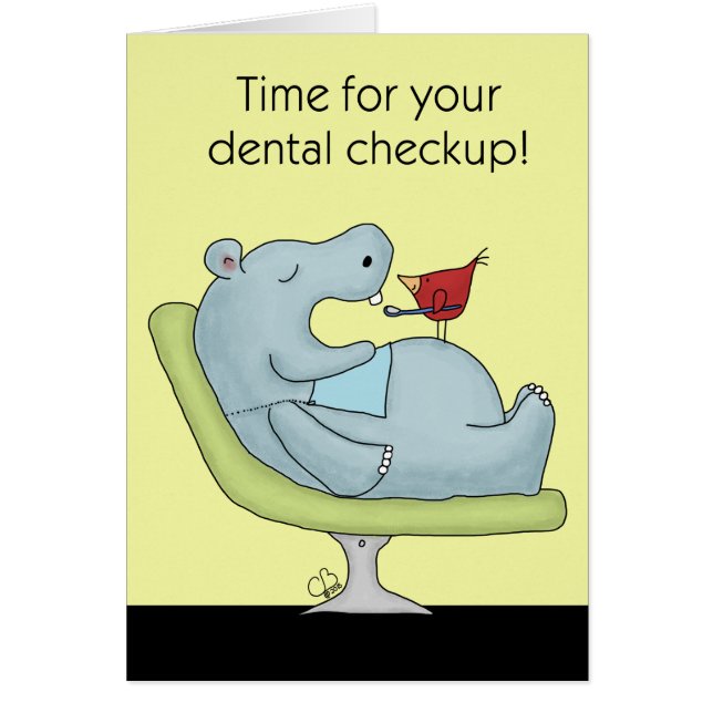 Dental Checkup Hippopótamo (Frente)