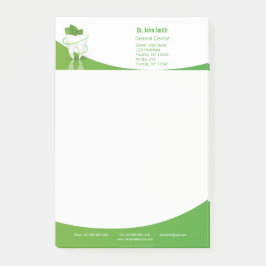 Dental Medical Mint Leaf Tooth - Notas Post-it®