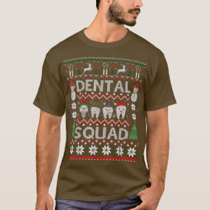 Dental Squad Navidades feos Sweater Funny Dental A