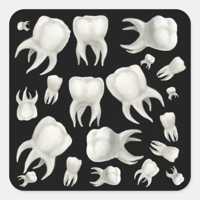 Dentist Dream Tooth Pegatina (Anverso)