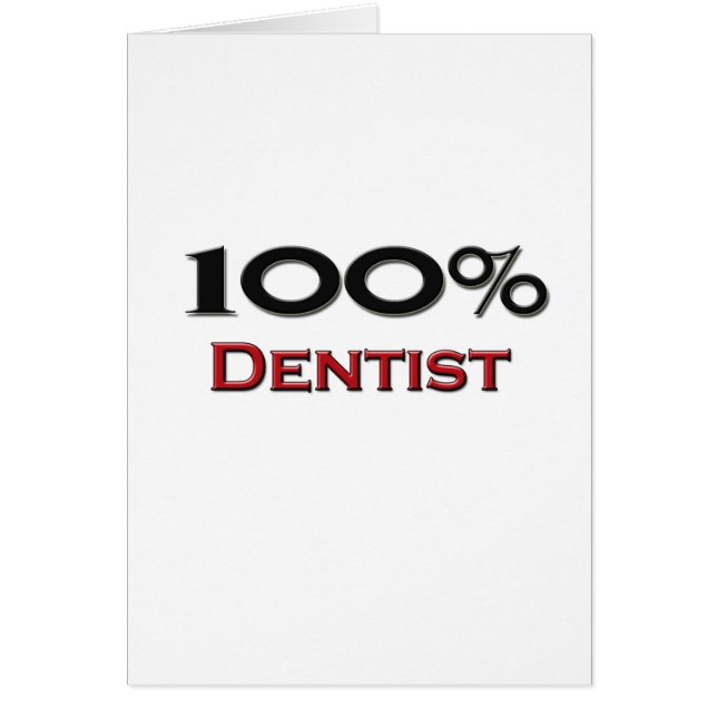 Dentista del 100 por ciento (Frente)