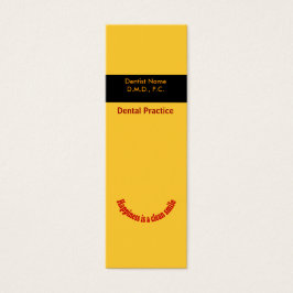 Dentista intrépido de la cita