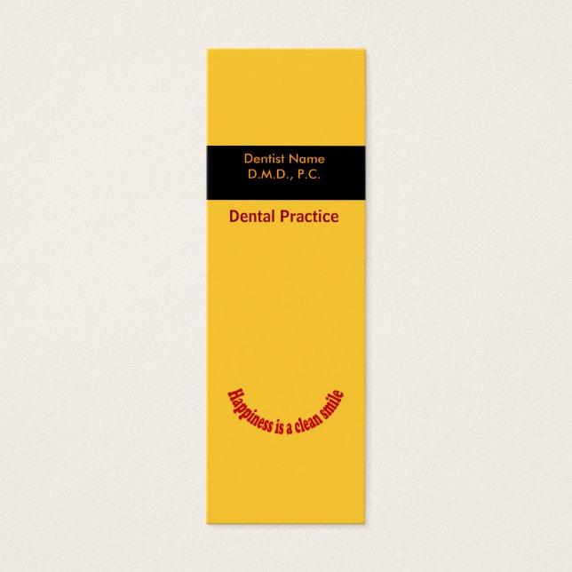 Dentista intrépido de la cita (Frente)