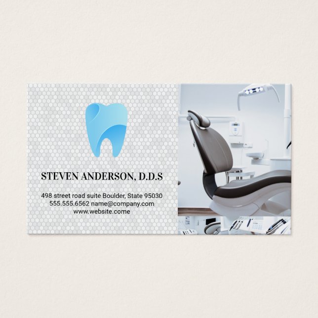 Dentista | Logotipo de dientes dentales (Frente)