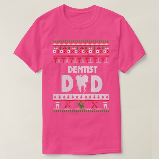 Dentista Navidades de DAD Ugly Sweater (Diseño del anverso)