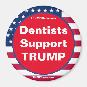 Dentistas Apoyan el imán patriótico TRUMP