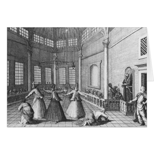 Dentro de una mezquita turca, ilustracion (Anverso (Horizontal))