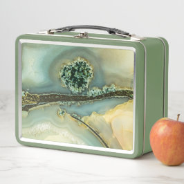 Dentro de una piedra semipreciosa