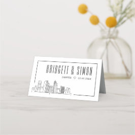 Denver, Boda de Colorado | Colocar tarjetas de nom
