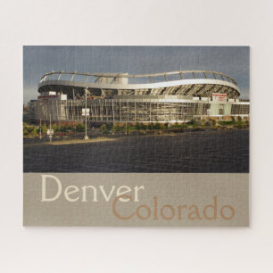 Denver, Colorado, un rompecabezas de un Estadio de