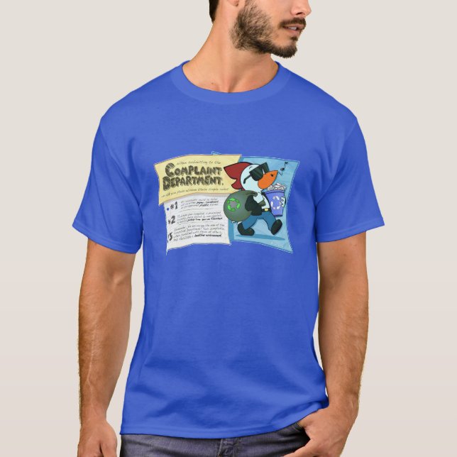 Departamento de denuncia - la camiseta de los (Anverso)