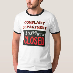 Departamento de denuncia - somos camisa cerrada