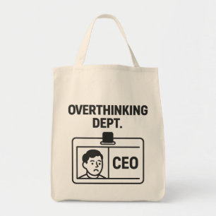 Departamento de Sobrepensar – Bolsa de mano minima