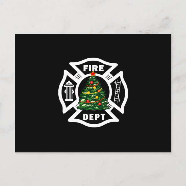 Departamento del fuego del navidad (Anverso)