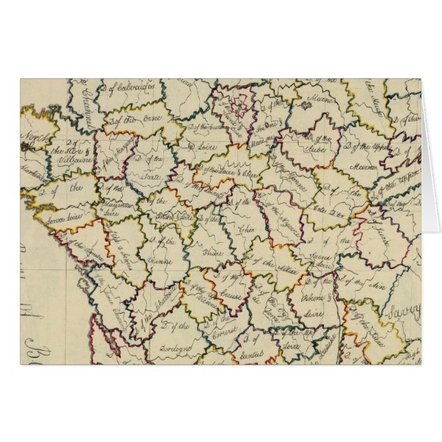 Departamentos de Francia (Anverso (Horizontal))