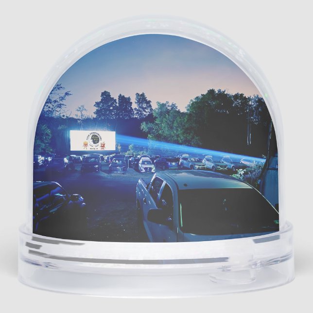 Dependable Drive In 75th Anniversary Snow Globe (Reverso)