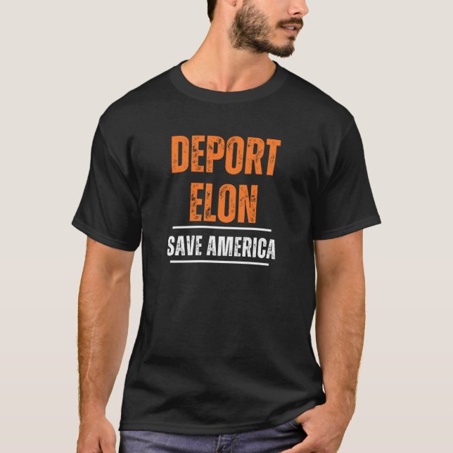 Deportar camiseta Elon (Anverso)