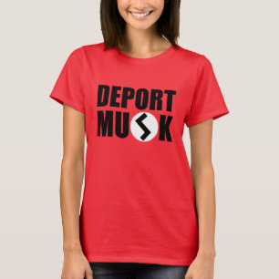 Deportar la camiseta de Elon Musk para mujeres