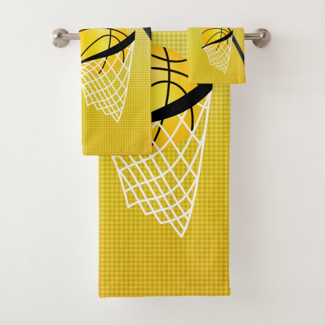 Deporte 🏀 Baloncesto - Amarillo | DIY Text (In situ)