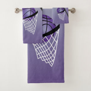 Deporte 🏀 Baloncesto - Púrpura DIY Textos