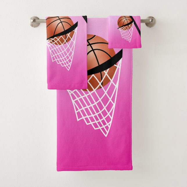 Deporte 🏀 Baloncesto - Rosa / Personalizar (In situ)