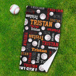 Deporte de béisbol naranja negro nombre de costumb