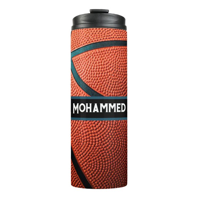 Deporte de botellas de agua de baloncesto personal (Anverso)
