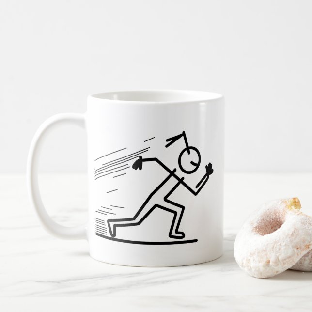 deporte de la taza de café (Con donut)