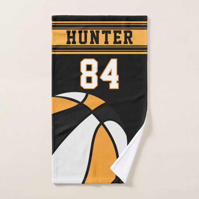 Deporte de oro 🏀 baloncesto | DIY Textos (Toalla de mano)