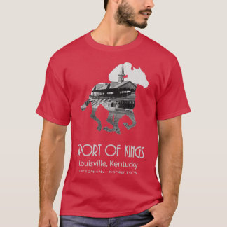Deporte De Reyes Caballos Carreras Camiseta Ecuest